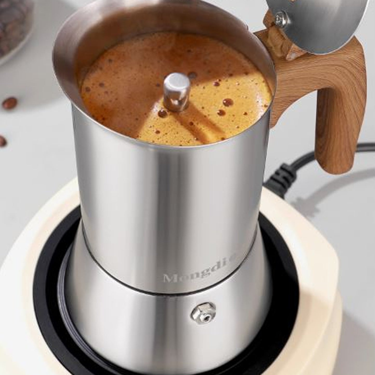 Stainless Steel Moka Pot Set