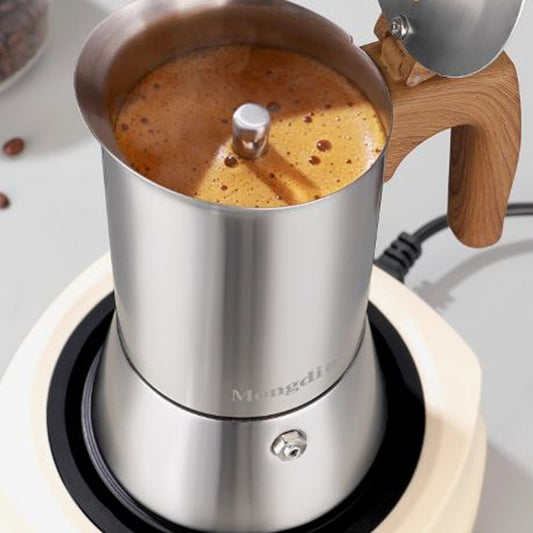 Stainless Steel Moka Pot Set