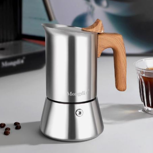Stainless Steel Moka Pot Set