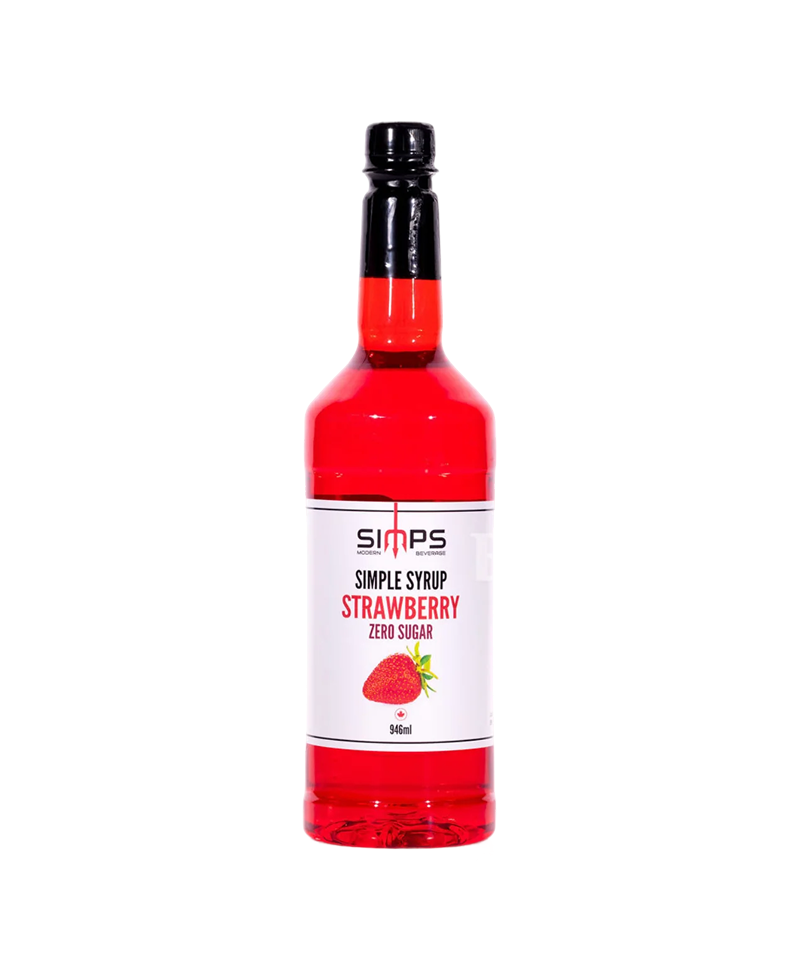 Simps - Strawberry Zero Sugar Syrup