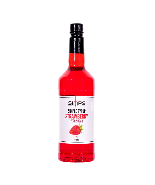 Simps - Strawberry Zero Sugar Syrup