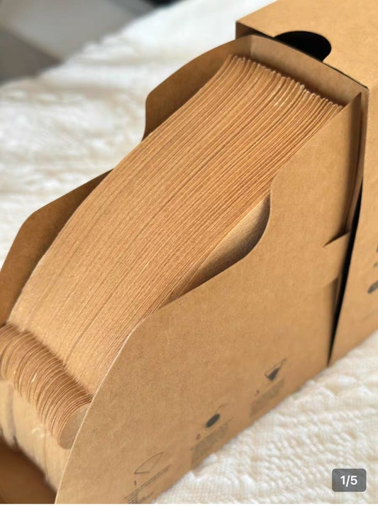 V02 shaped Disposable filters for Pour Overs